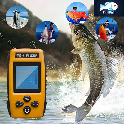 FindFish smart water boat Fish Finders Depth Portable | SAMAG
