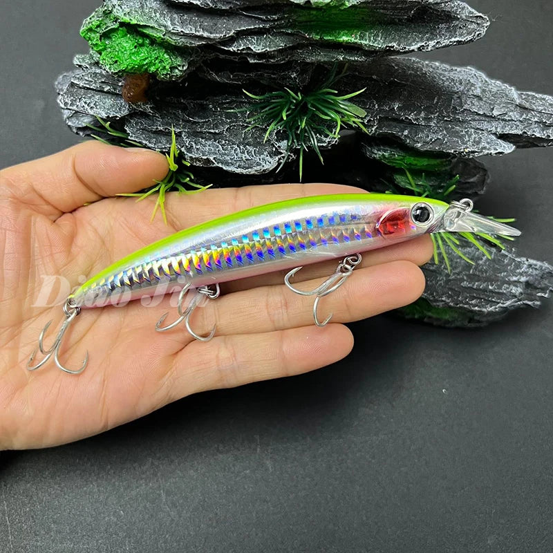 20g 110mm Floating Minnow Fishing Lure Seabass Hard - View 24 | SAMAG