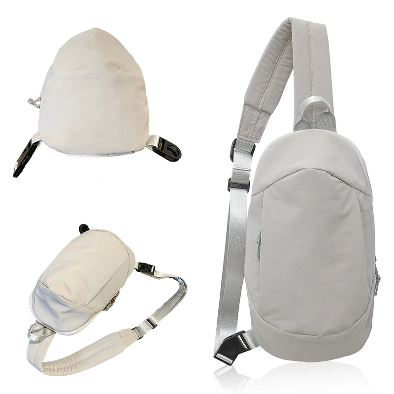 Crossbody Bag Men's Casual Chest Bag 2026 New Fashion Trendy Brand Small Shoulder Bag Women's Lightweight Sports Waist Bag Shoul