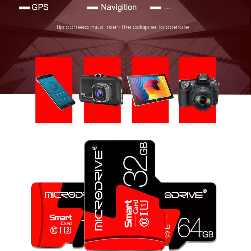 High speed Micro tf SD Card 4gb 8gb 32GB 64GB 16GB  flash memory card Class 10 UHS-1 TF Carte Flash SD Card mini sd Card