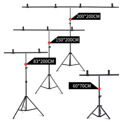 Photography T-Shape Backdrop Background Stand Frame | SAMAG