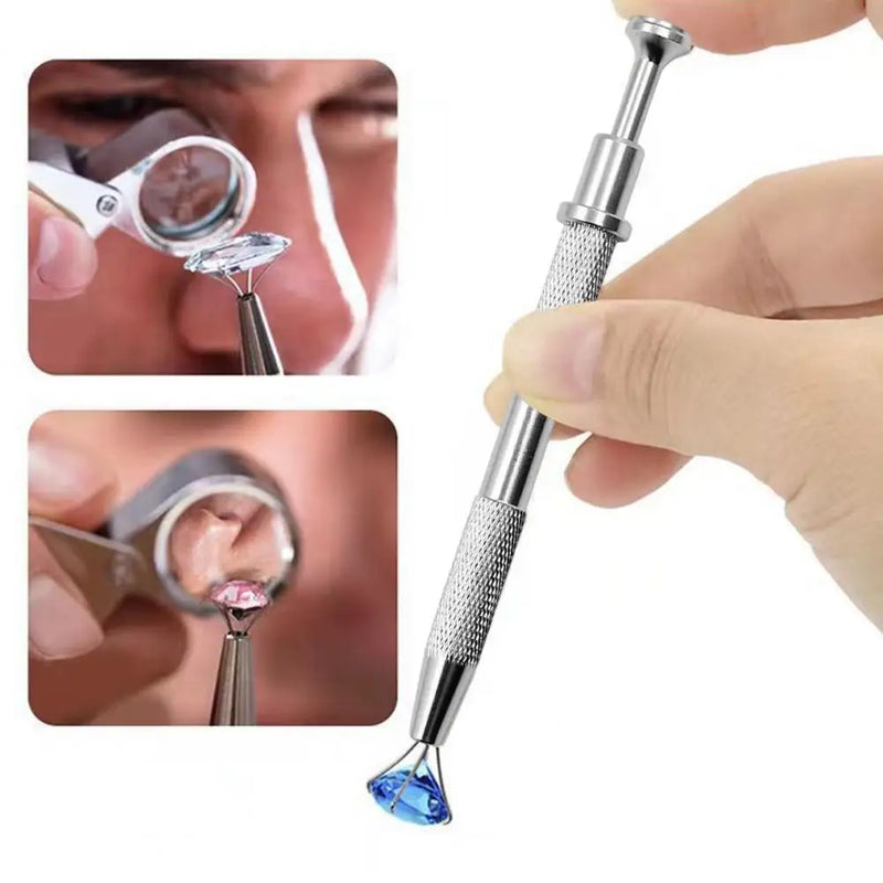 Jewelry Ball Grabber Tool 4 - Claw Ic Chip Pickup Stainless Steel Piercing Mini Tweezers - Visuel 4 | SAMAG