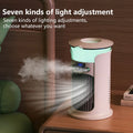 Midea Mute Desktop USB Mini Portable Air Conditioner Fan Room Home Camp Humidifier Water Mist Cooling Fan Night Lamp Air Cooler