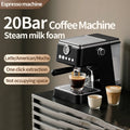 Profession Coffee Maker 20Bar Automatic Espresso Machine with Milk Frother - One Touch for Latte/Cappuccino/Americano