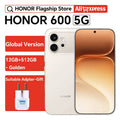 Global Version HONOR 600 5G Smartphone 7000mAh 80W SuperCharge 200MP Main Camera 6.57" AMOLED MagicOS 10 Snapdragon 7 Gen 4 NFC