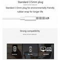 3.5mm Wired Earphones Headphone Universal Sports Headsets Call Music Earphone With Microphone for Samsung Xiaomi Huawei iphone 6