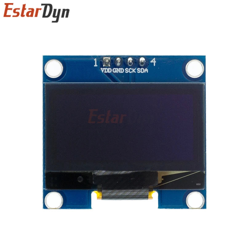 EstarDyn 1.3" OLED Display Module White Blue Color Drive Chip SH1106 128X64 1.3 Inch LCD LED IIC I2C Communicate For Arduino
