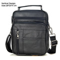 Hot Fashion Men Messenger Bags Genuine Leather Handbags for Man Luxury Brand Male Crossbody Bag for Mini Pad Boy Shoulder Bag
