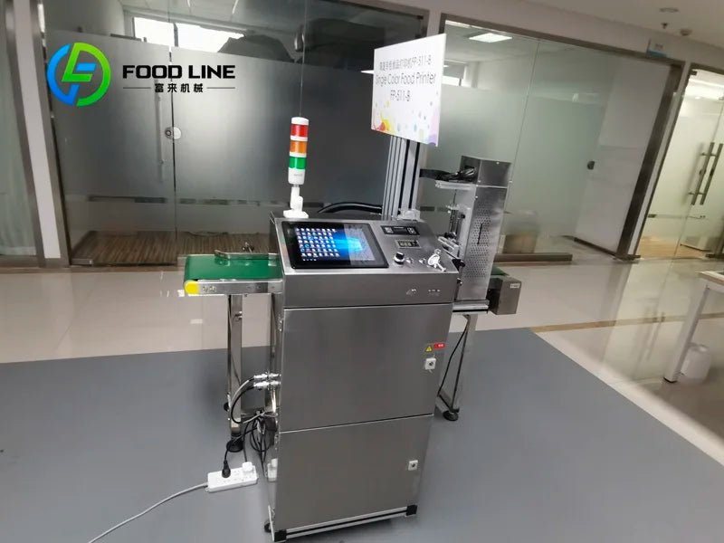 Customize High Speed Single Pass Food Printer For Foods Direct Printing