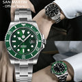 San Martin Upgraded Version 40mm Water Ghost Diver Watch Men Luxury Automatic Mechanical Watches Sapphire Waterproof 200m SN0017