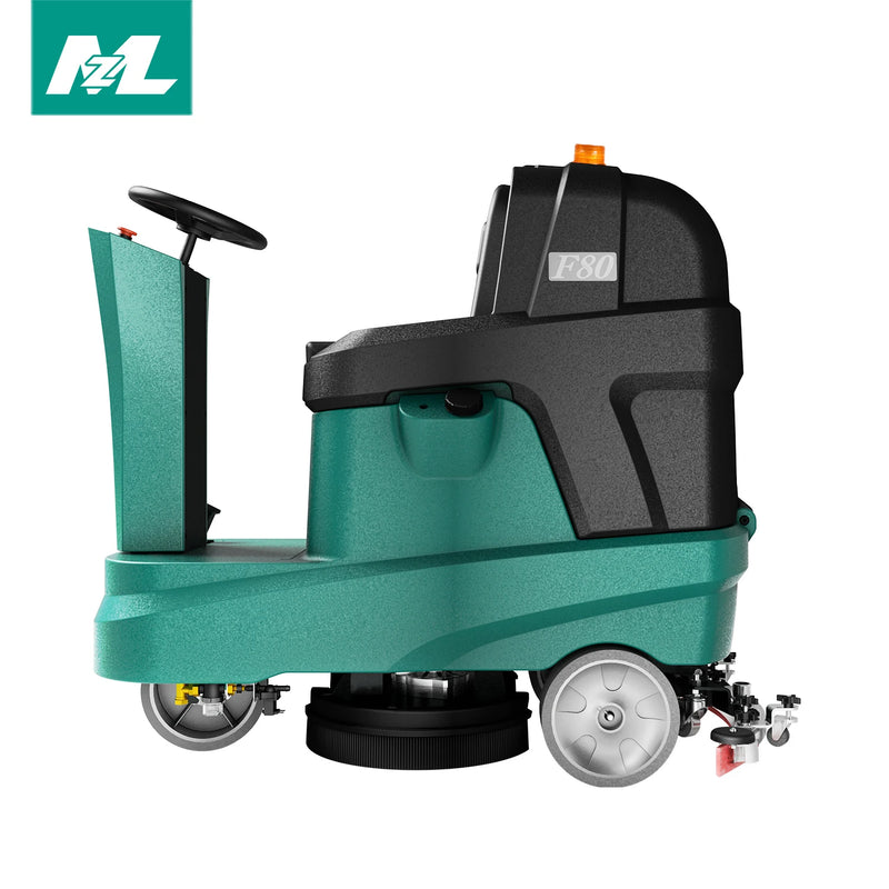 Professional Electric Battery Warehouse Gym Ride on Floor Scrubber Machine Floor Scrubber