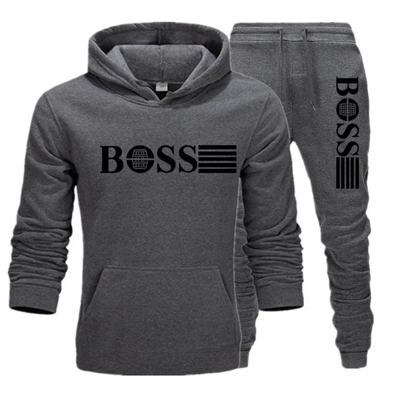 Autumn and winter two - piece sportswear, men and women's casual with fashionable hoodie - View 4 | SAMAG