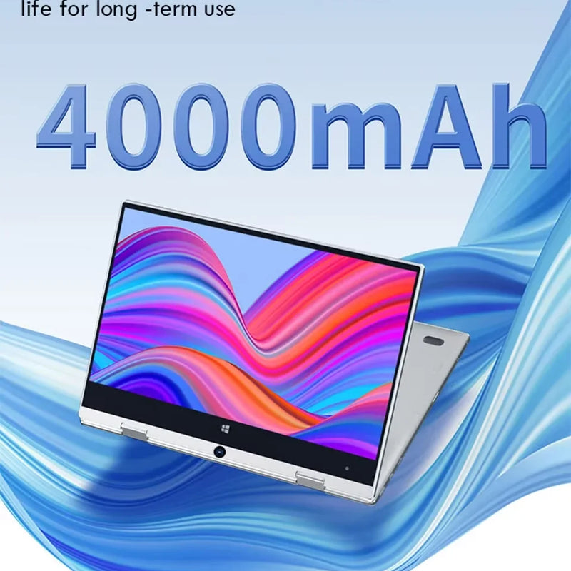 Touch Screen Notebook Portable 2 in 1 Laptop Computer Intel Core i7-8500Y / N4020 11.6 Inch Windows 11 Pro Tablet PC Computer