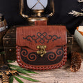Light brown vintage costume accessories belt bag unisex bag belt Halloween role play accessories