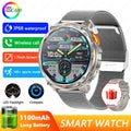 2026 New T-Rex3 Pro 1100mAh Battery Smart Watch GPS path 5ATM Waterproof Sports Run tracker Outdoors Compass Military Smartwatch