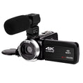 Full 4K Camcorder 18X 48MP Digital Camera Livestream Webcam UHD Vlog Video Recorder Wide Angel Macro Lens Photography Cameras