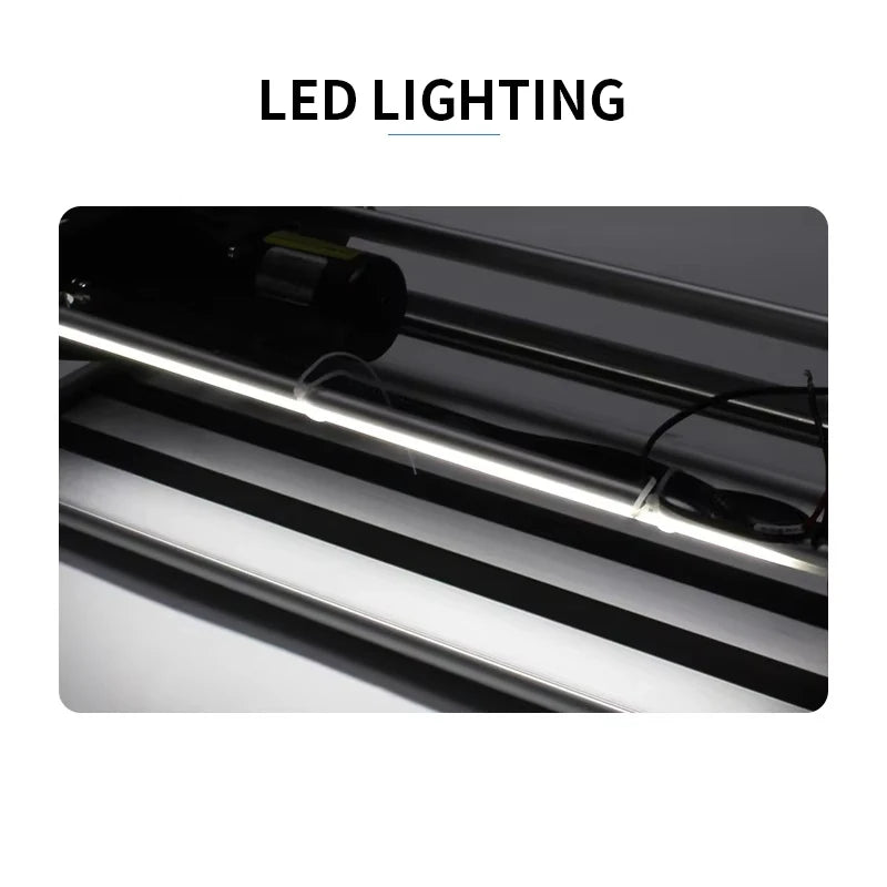 12V Dual-Layer Electric RV Step Telescopic Folding Stair with LED Aluminum Heavy-Duty 200kg for Caravan Camper Motorhome
