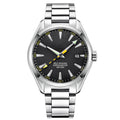 CUSTOM Logo Diy 41mm NH35 Mechanical Automatic Men's Sapphire Crystal Watch Luminous Markings Stainless Steel Waterproof Watches