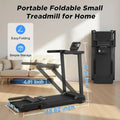 Ultra - Quiet 2.5HP Electric Treadmill with Handles - View 5 | SAMAG