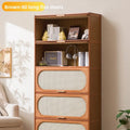 Bookshelf Shelf Floor-to-ceiling bookcase Living room against the wall Multi-layer storage cabinet Locker Simple bedroom