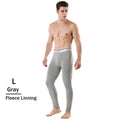 Men's Thermal Underwear Pants Winter Thick Fleece Lined Long Johns Warm Leggings Base Layer Bottoms