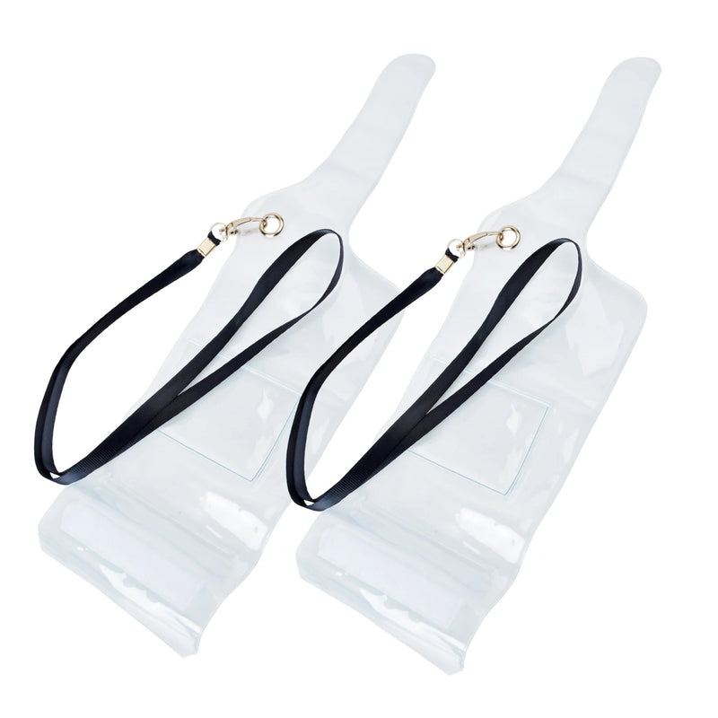 Waterproof Radio Case - Plastic Carry Case for Swimming Surfing, Kayaking - Waterproof Cover for Portable Walkie Talkies