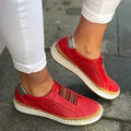 New Plus Size Shoes for Women 35-43 Autumn Spring Wedge Sneakers Vulcanized Shoes Breathable Comfortable Non-slip Loafers Women
