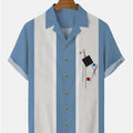 Stripes Simple Casual Dress Shirts European Size Men's | SAMAG