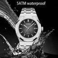 314 Steel Case Luxury Watches For Men Mechanical , Sapphire Glass Watch Mirror, Stainless Steel 50m Waterproof Men Watch Am0533