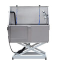Customized Stainless Steel Electric Height Adjustable Pet Bath Tub for Professional Dog Grooming
