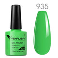 VENALISA Non Cleansing Topcoat Nail Art 7.5ml Soak off Base Coat Foundation No Wipe Top Coat Nail Gel Funny Bunny Gel Varnish