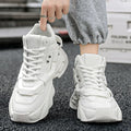 Shoes for Men High Quality Platform Sneaker Fashion High-top Leather Sports Men Shoes Thick-soled Casual Shoes Zapatillas Hombre