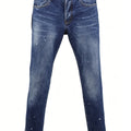 6057 Four Seasons New Men's Wear Washed Ripped Patch | SAMAG