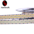 Double Row 1/2/3/4/5M LED Strip 2835 240LEDs/m 480LEDs/m DC12V High Brightness 2835  Flexible LED Light Warm White/White  5m/lot