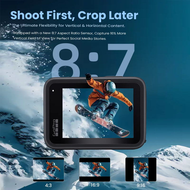 Gopro Hero 11 Black Action Camera Hyper Smooth 5.0 Cycling Record Night Scene Shooting Professional Helmet Camera