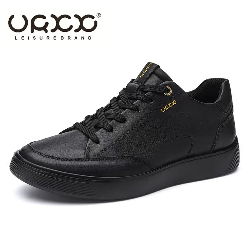 Genuine Leather Shoes Men High Quality Trekking Casual Athletic Sneaker Outdoor Walking Summer Breathable Lightweight Men Shoes