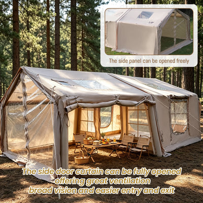 PAKICETUS 8+8 Luxury Version Inflatable House Tent | SAMAG