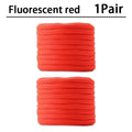 New Half Round High Quality Shoelaces 5mm Width Solid Color Shoelace Sneaker Classic Shoe Laces 1 Pair/3 Pair/5 Pair