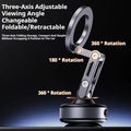 New X93 Magnetic Vacuum Adsorption Car Phone Holder 360° Rotating Strong Suction Holder for Mobile Phone Desktop Live Streaming