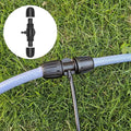 2~10Pcs 16mm PE Pipe Connectors Garden Watering Irrigation Joints Agricultural Irrigation Quick Connector Straight Elbow Tee