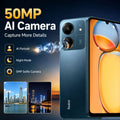 Redmi 13C 5G Smartphone 8GB+256GB, Dimensity 6100+, 6.74'' 90Hz Display, 50MP AI Camera, 5000mAh Battery, Dual SIM Phone