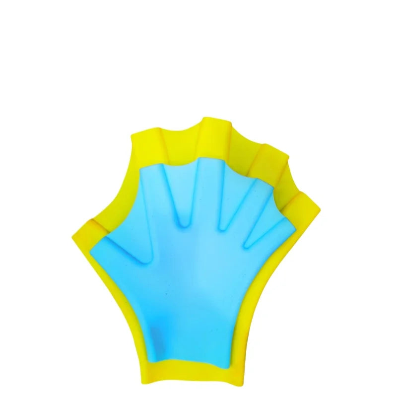 Silicone Swim Training Gloves Freestyle Breaststroke Practice Webbed Duck Palms Waterproof Adult Swimming Gear for Men Women New