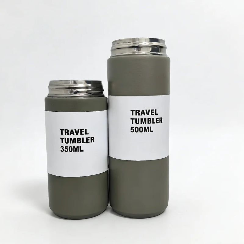 Travel Tumbler Thermos Mug 350/500ML Stainless Steel Double Wall Tea Coffee Vacuum Flask
