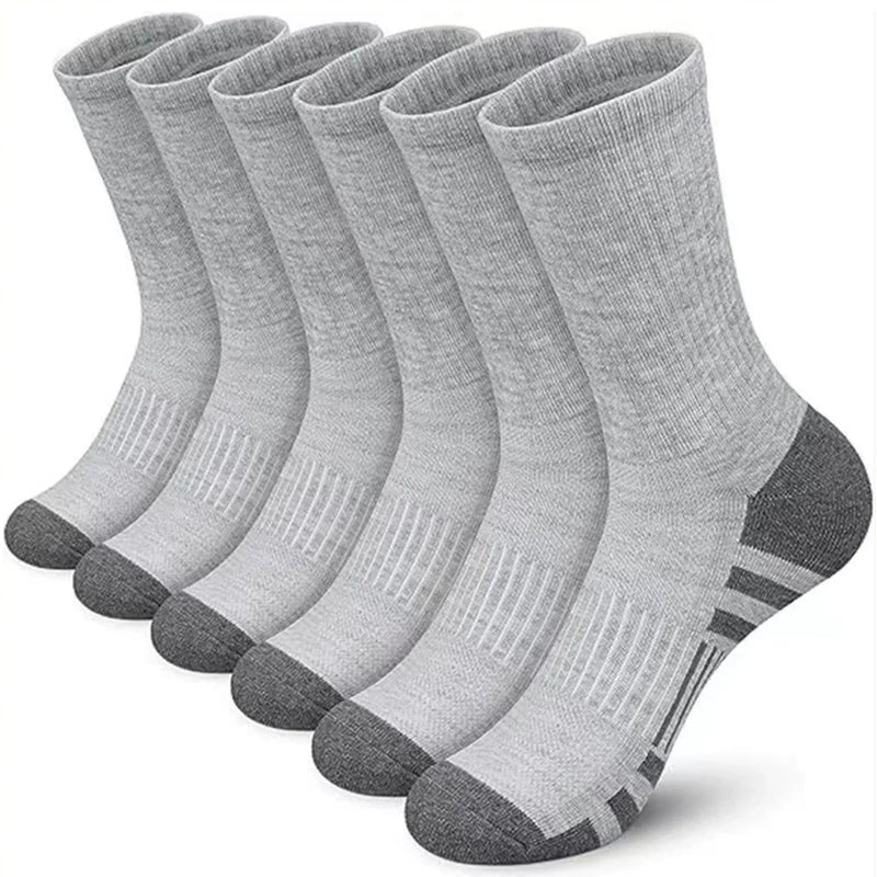 5Pairs Men's Outdoor Gym Socks Comfortable Soft | SAMAG
