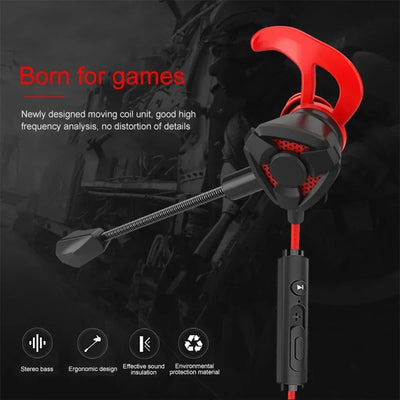 Universal Wired Earphone Headset Gamer Headphones Gaming | SAMAG
