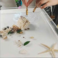 High Transparent 5mm Acrylic Water Tank Shallow Sink Photo Studio Kit Tabletop Shooting Props Cosmetics Storage Tray Background