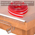 Transparent Silicone Self-Adhesive Edge Protection Strips Baby Safety Furniture Guard Soft Corner Protectors for Home Safety