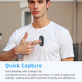 4K /1080P Motorcycle Mini Recorder Finger WIFI Action Camera Lightweight Motorcycle Road Sport Cam Bicycle Vlog Pet Body Camera