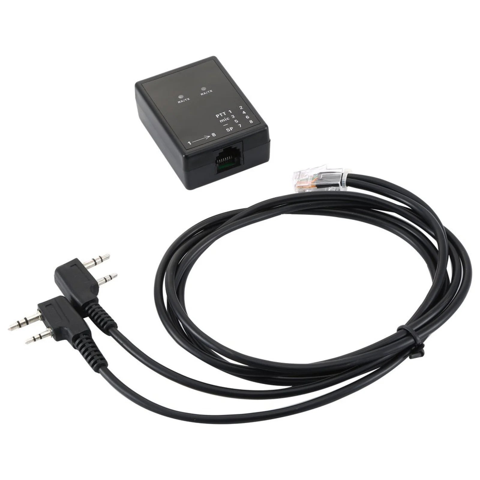 For Baofeng Walkie Talkie Repeater Box K-Plug Two-Way Relay RX/TX for Baofeng UV-5R Bidirection Radio U-V V-U Cross Band