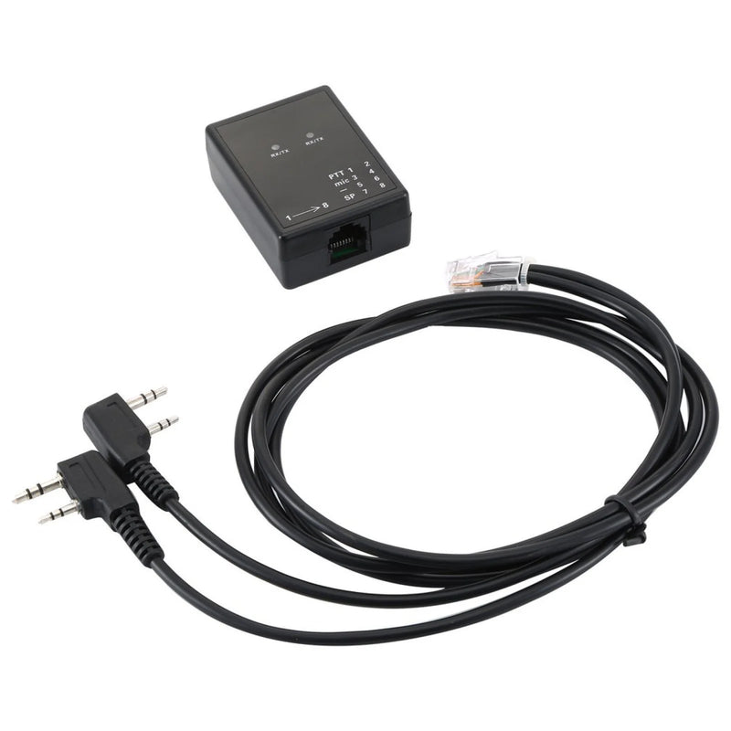 For Baofeng Walkie Talkie Repeater Box K-Plug Two-Way Relay RX/TX for Baofeng UV-5R Bidirection Radio U-V V-U Cross Band